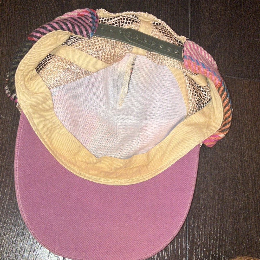 Colorful Diesel pink Patchwork Cap - Picture 3 of 8